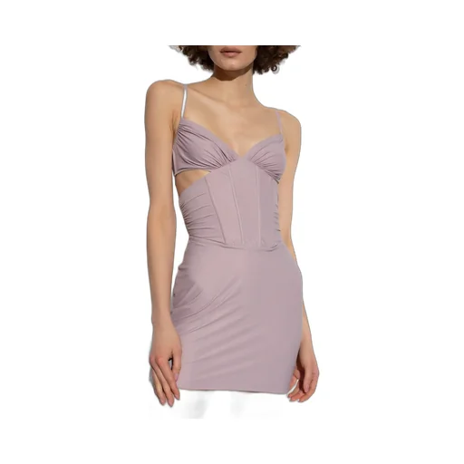 Corset-Style Cut-Out Minidress