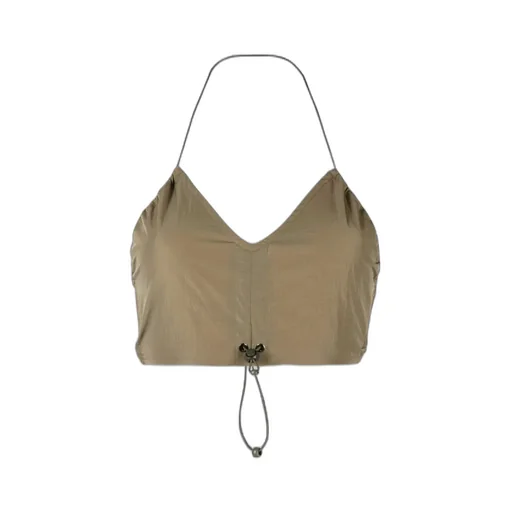 Drawstring Strap Bra Top