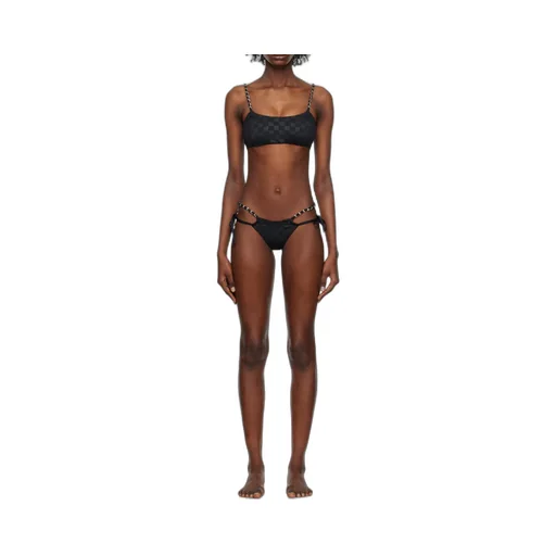 Monogram-Pattern Bikini Bottoms