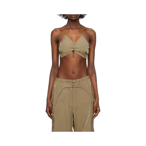 Drawstring Strap Bra Top