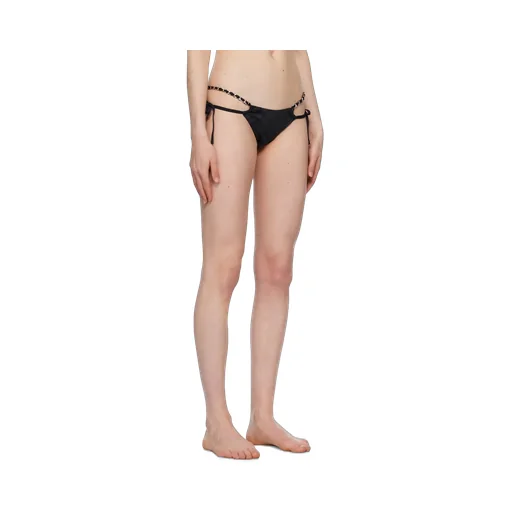 Monogram-Pattern Bikini Bottoms
