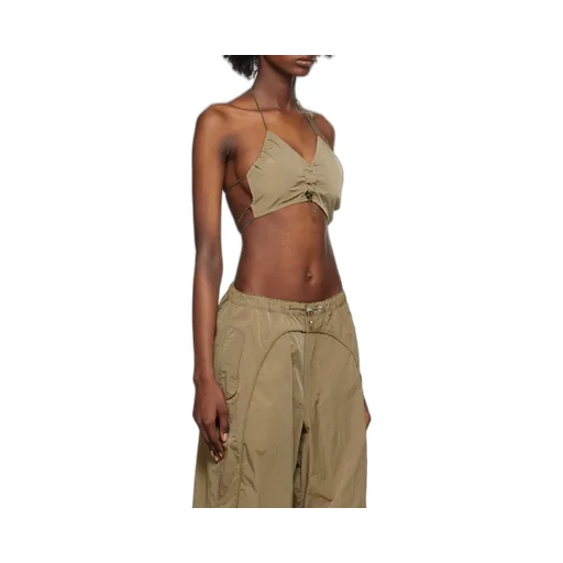 Drawstring Strap Bra Top