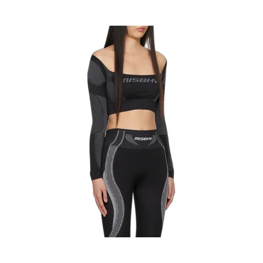 Long Sleeved Cropped Sports Top
