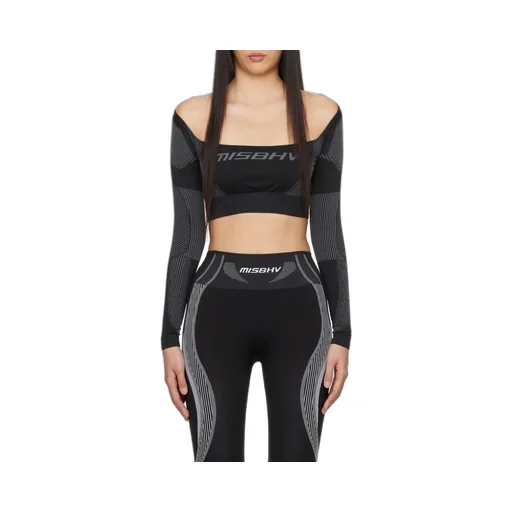 Long Sleeved Cropped Sports Top