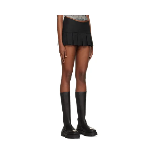 Trinity Pleated Miniskirt