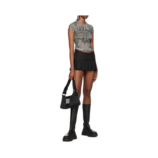 Trinity Pleated Miniskirt