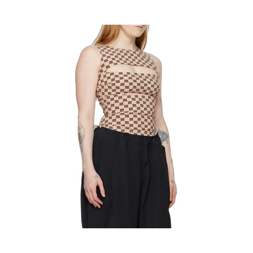 Monogram-Pattern Tank Top