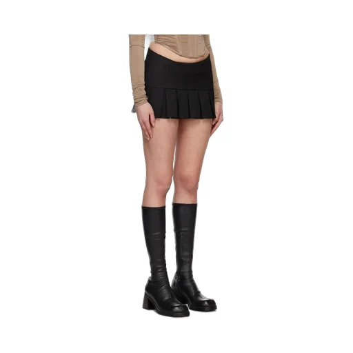 Trinity Pleated Miniskirt