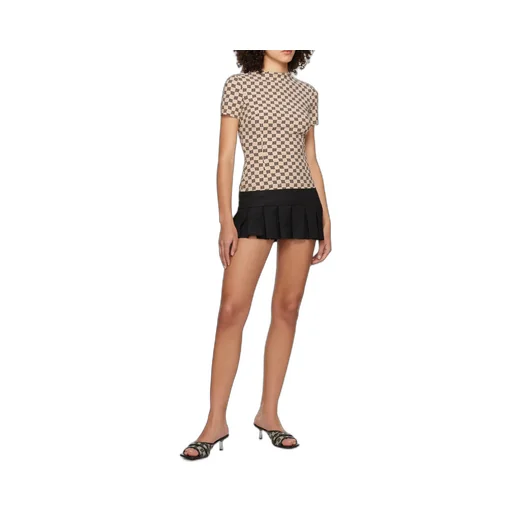 Trinity Pleated Miniskirt