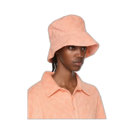 Monogram-Effect Bucket Hat