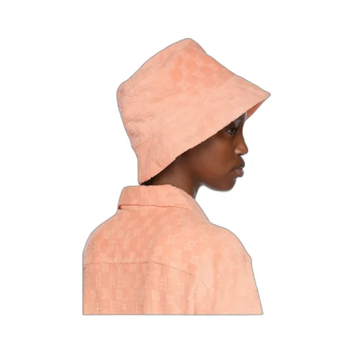 Monogram-Effect Bucket Hat