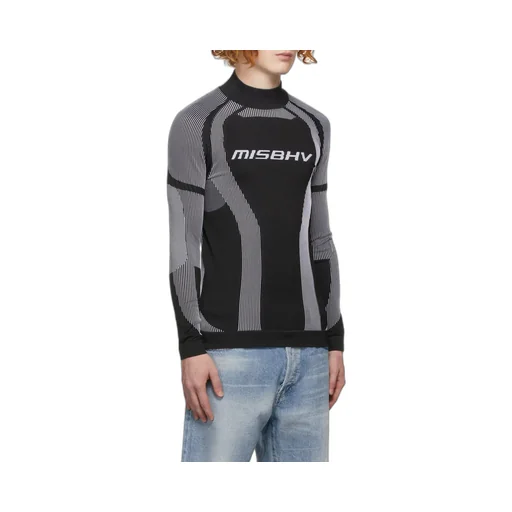 Logo-Print Long-Sleeved Top