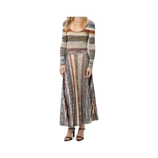 Striped Midi Dress