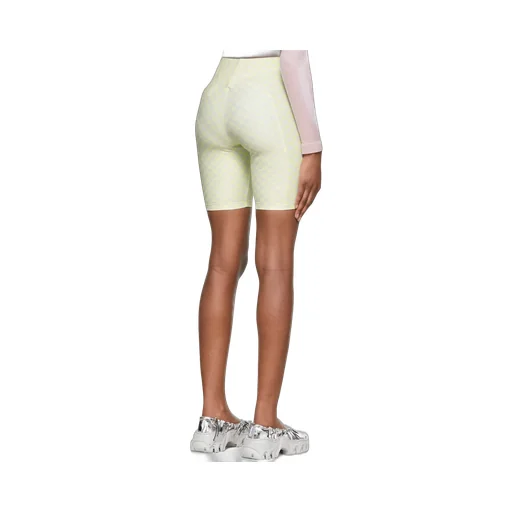 Logo High-Rise Skinny Shorts