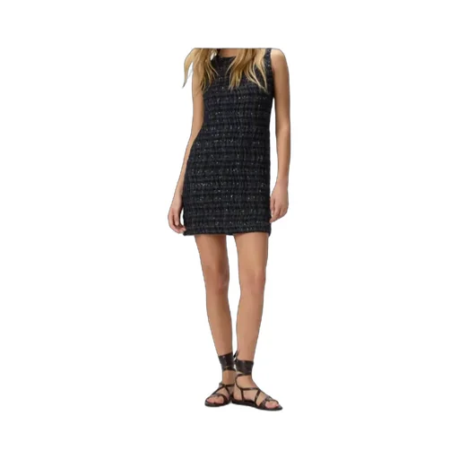 Check Patterned Mini Dress