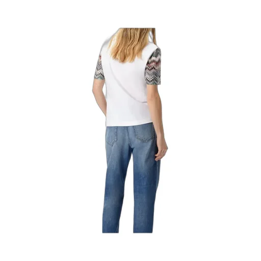 Snake Pattern Insert Short Sleeve T-Shirt