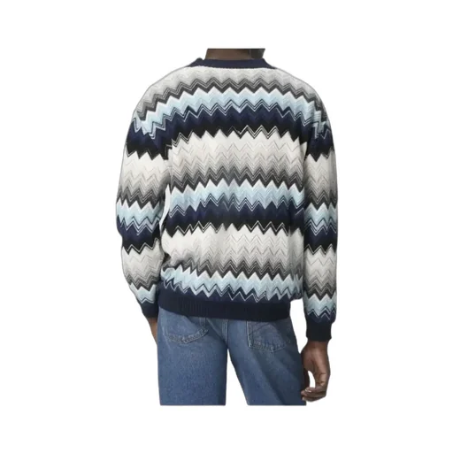 Chevron-Pattern Cardigan