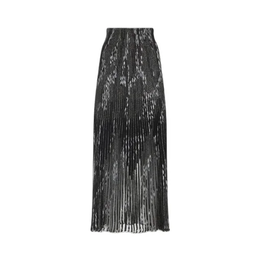 Pleated Maxi Skirt