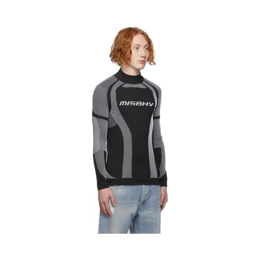Logo-Print Long-Sleeved Top