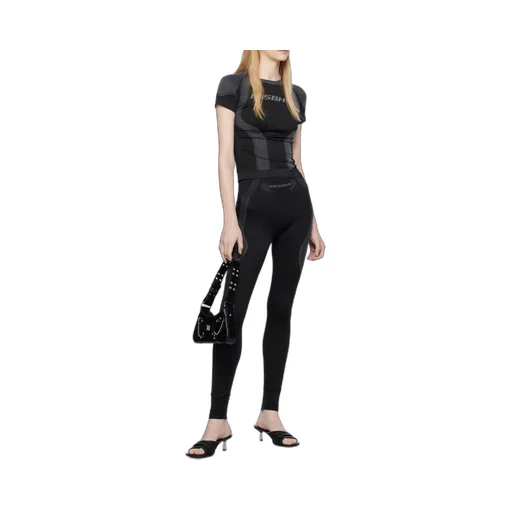 Logo-Print Stretch Top