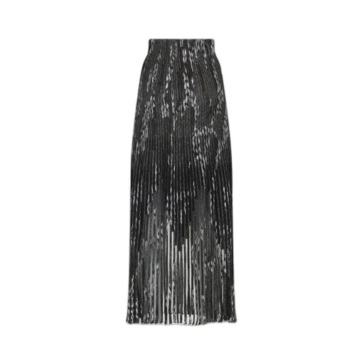 Pleated Maxi Skirt