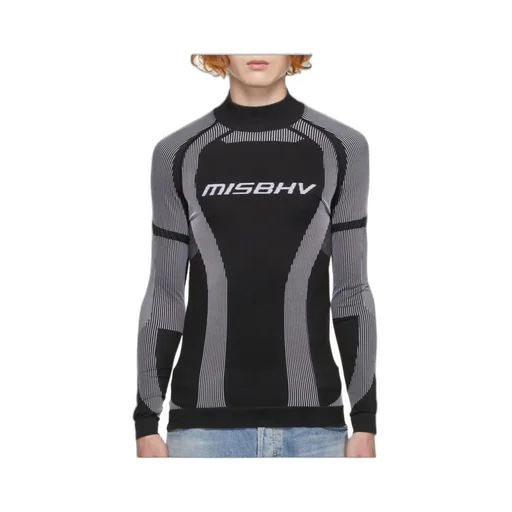 Logo-Print Long-Sleeved Top