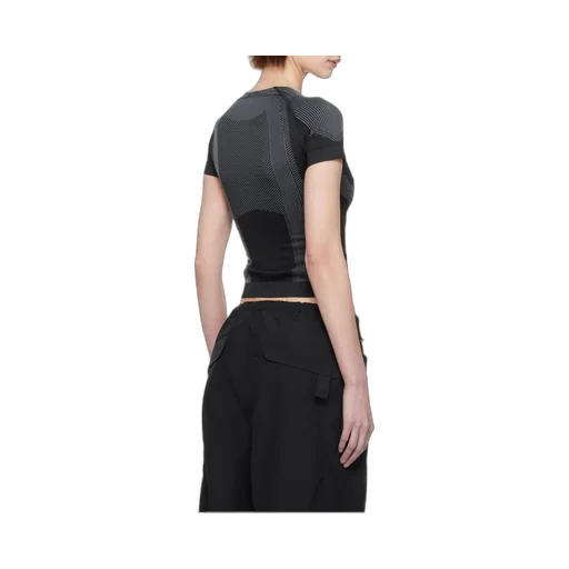 Logo-Print Stretch Top