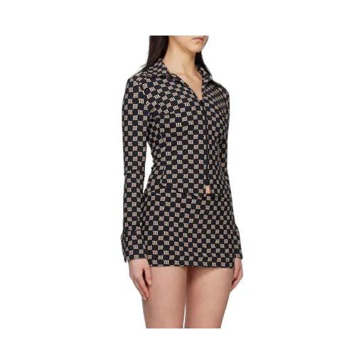 Collared Zip-Up Top