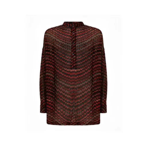 Zigzag Pattern Blouse