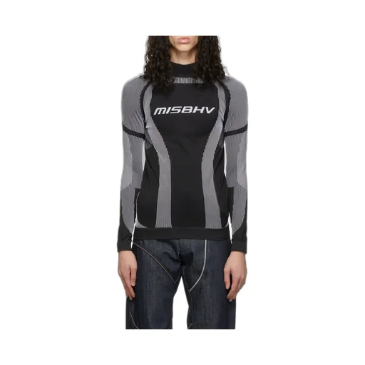 Logo-Print Long-Sleeved Top