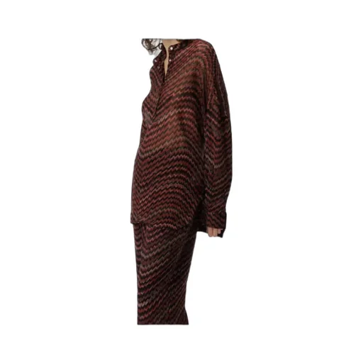 Zigzag Pattern Blouse