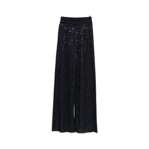 Elastic Waist Casual Pants