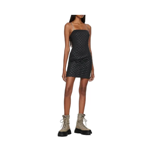 Monogram-Print Minidress