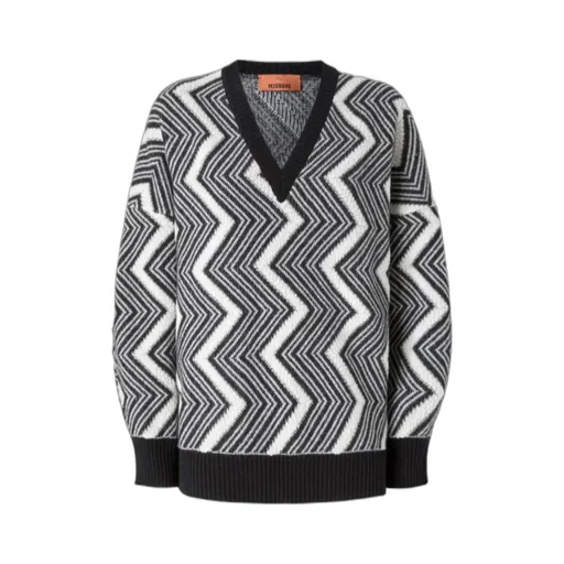 Zigzag Wool Sweater