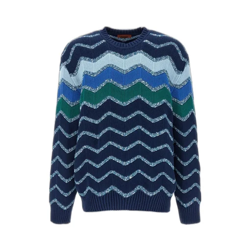 Zig Zag Knitted Jumper