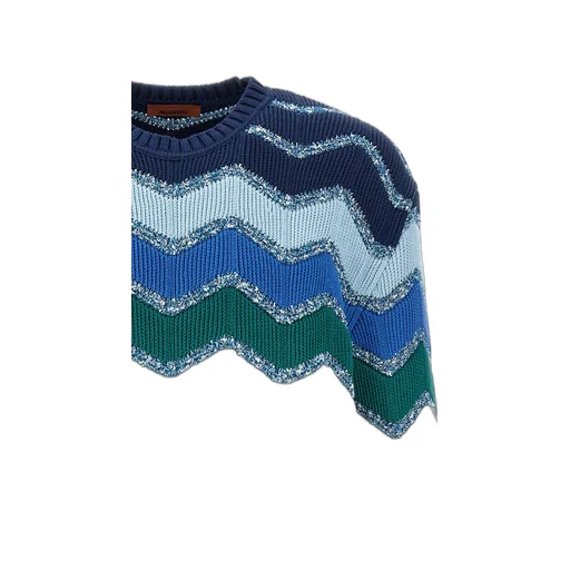 Zig Zag Knitted Jumper
