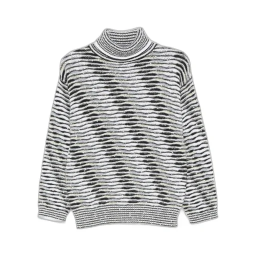 Patterned-Jacquard Jumper