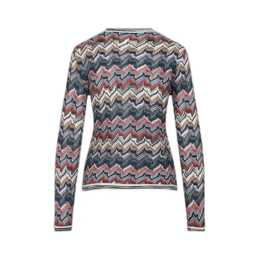 Zigzag-Knit Cardigan