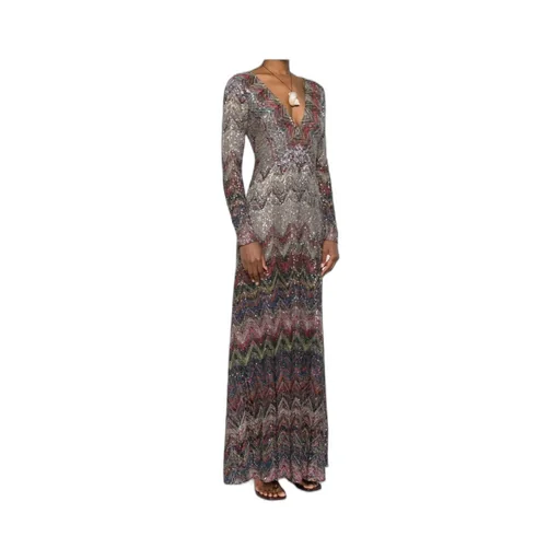 V-Neck Maxi Dress