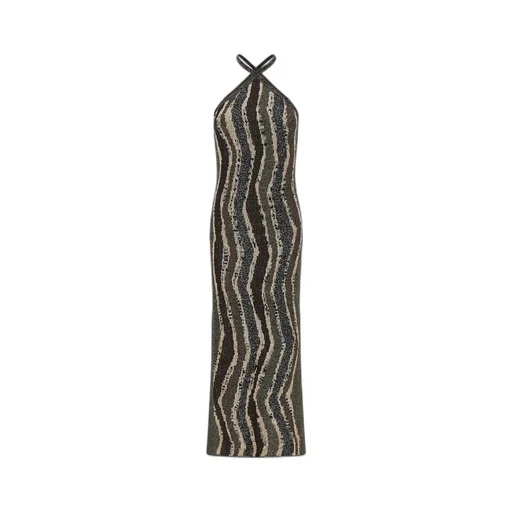 Wave Pattern Dress