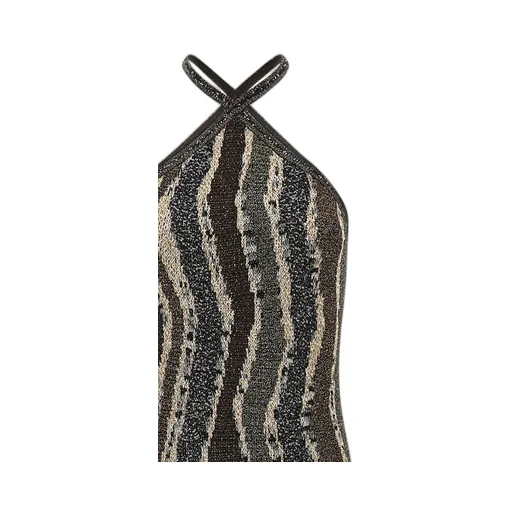 Wave Pattern Dress