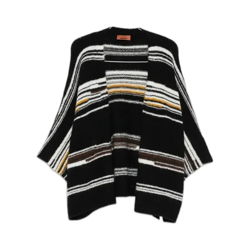 Striped V-Neck Cardigan