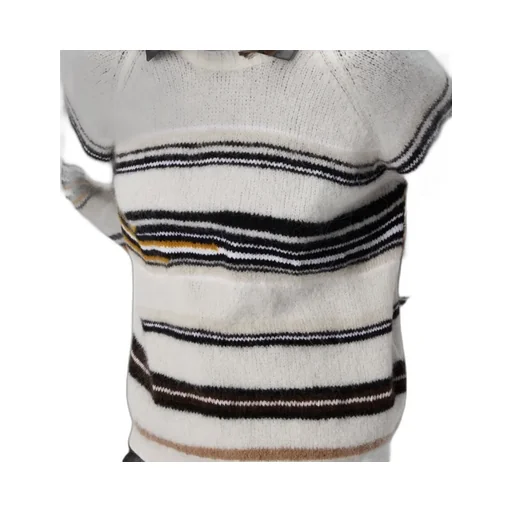 Crew Neck Striped Sweater