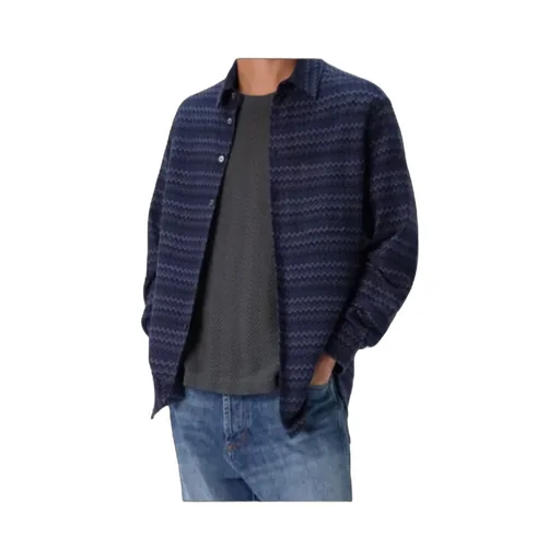 Micro Zigzag Tone On Tone Shirt