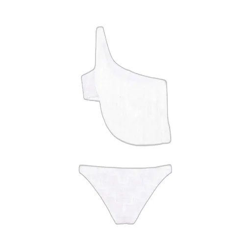 One-Shoulder Fringed Bikini