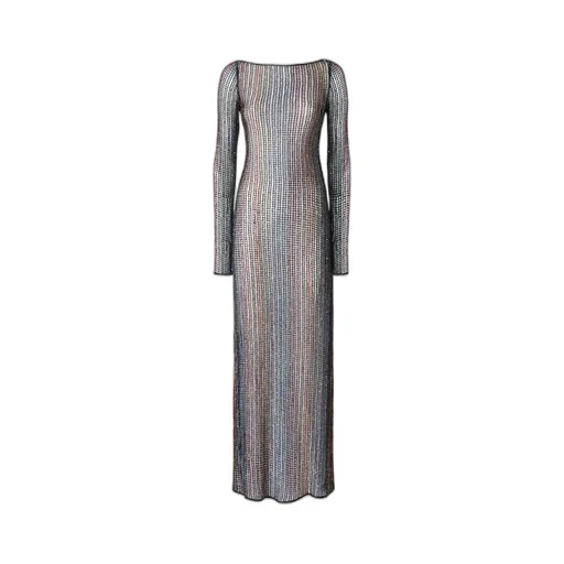 Long-Sleeved Knitted Dress