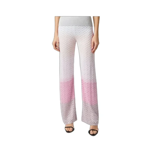 Chevron-Knit Trousers