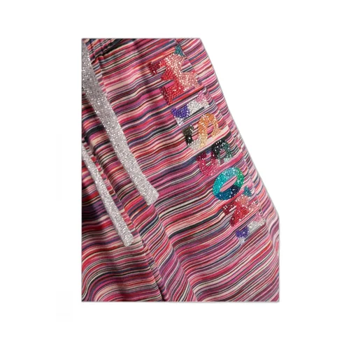 Logo Embellished Drawstring Track Trousers