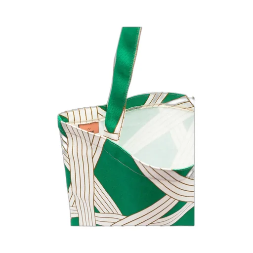 Striped Tote Bag