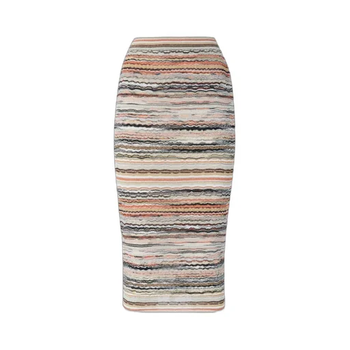 Striped Knitted Skirt